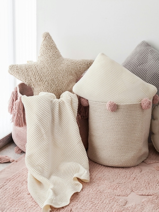 Image number 2 showing, Lorena Canals Cushion Star Beige