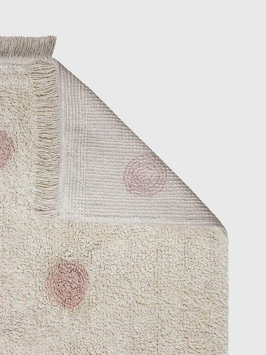 Image number 5 showing, Lorena Canals Washable Rug Hippy Dots Vintage Nude