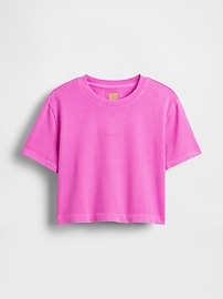 Gap × BÉIS Organic Cotton VintageSoft Crop Graphic T-Shirt