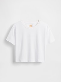 Gap × BÉIS Organic Cotton VintageSoft Crop Graphic T-Shirt