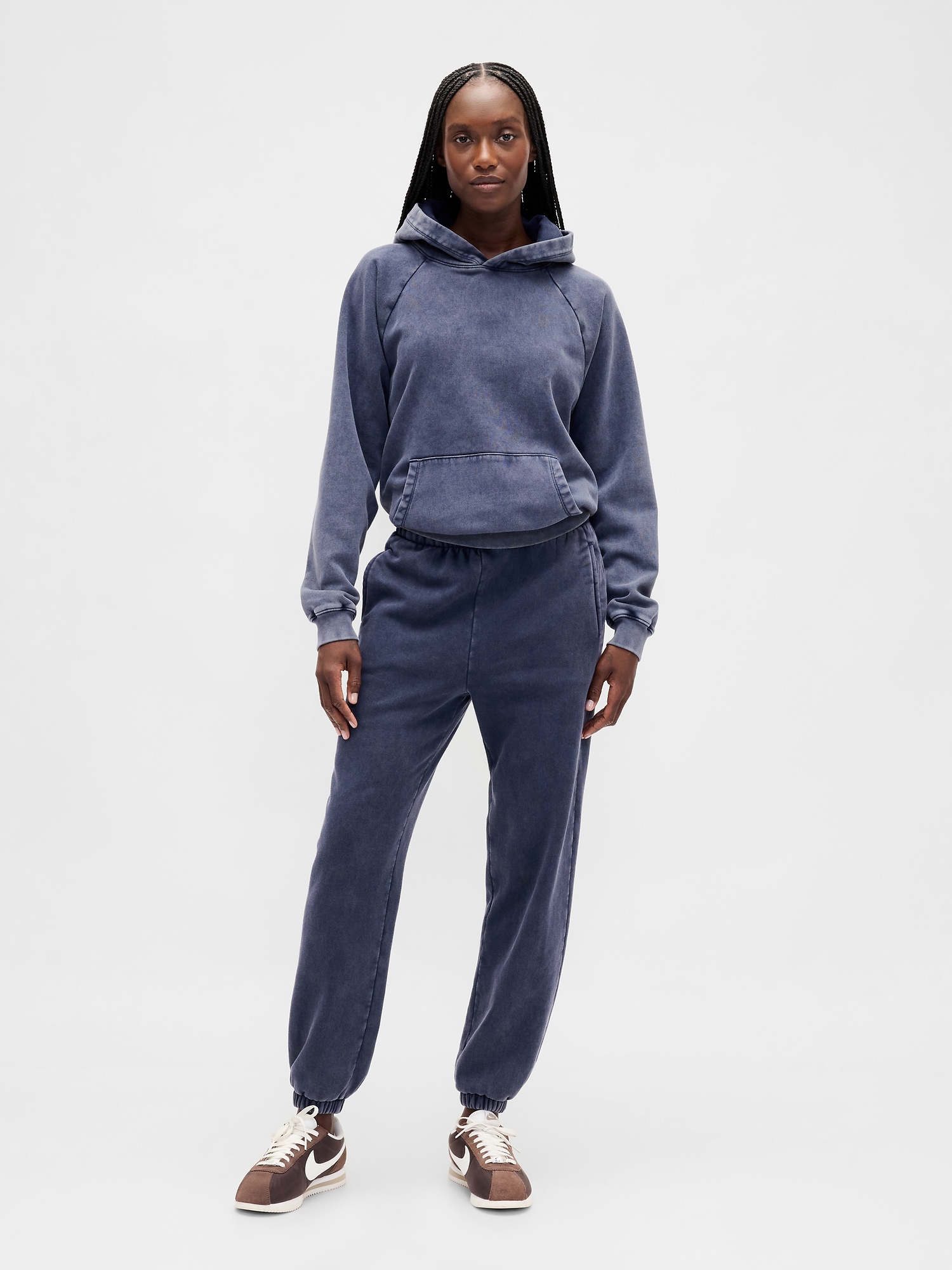 High Rise VintageSoft Joggers - Tapestry Navy Wash