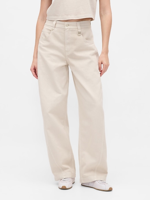 Image number 2 showing, Gap × BÉIS High Rise Barrel Jeans