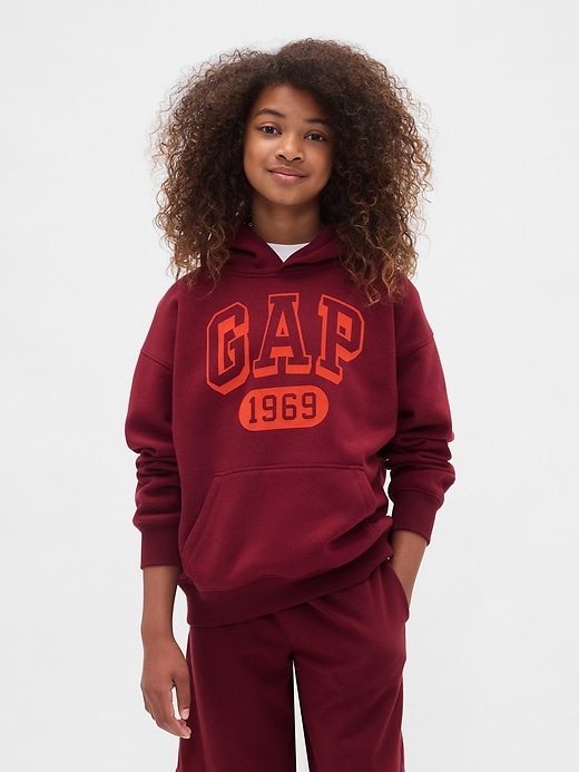 Image number 4 showing, Kids VintageSoft Logo Hoodie