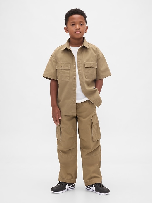 Image number 6 showing, Kids Ripstop Utility Shirt