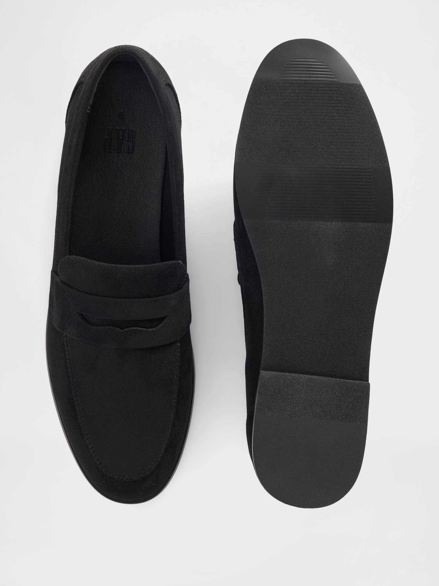 Vegan Suede Loafers
