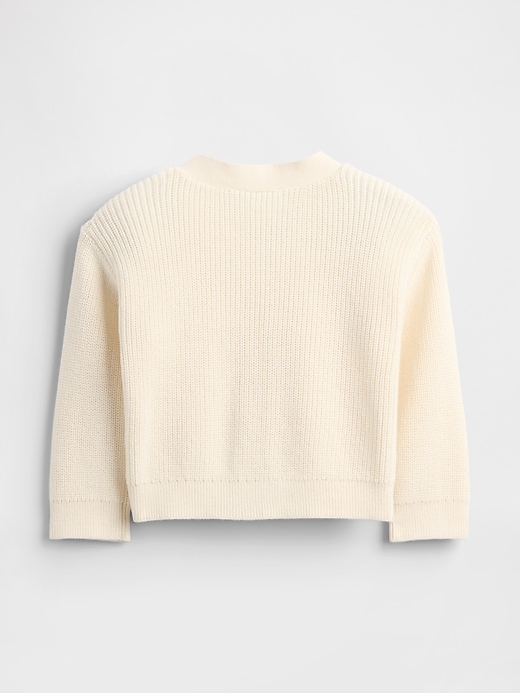 Image number 2 showing, Baby Bear-Pocket Cardigan Sweater
