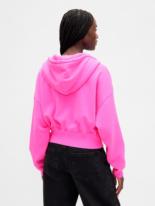 Image number 3 showing, VintageSoft Full-Zip Wedge Hoodie