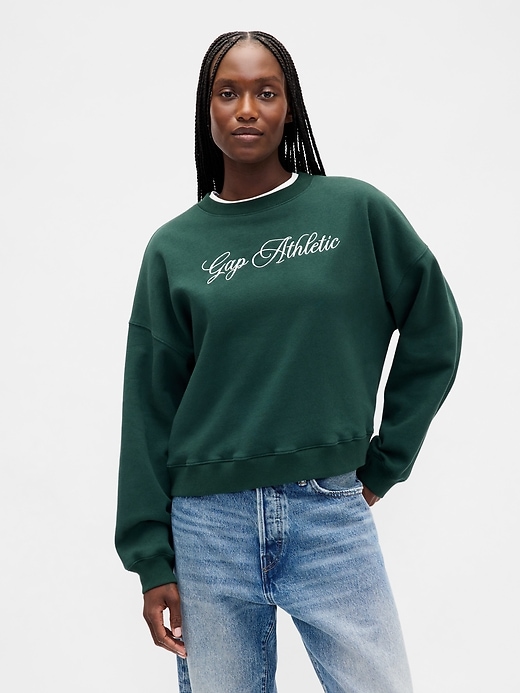 Image number 1 showing, VintageSoft Logo Wedge Sweatshirt