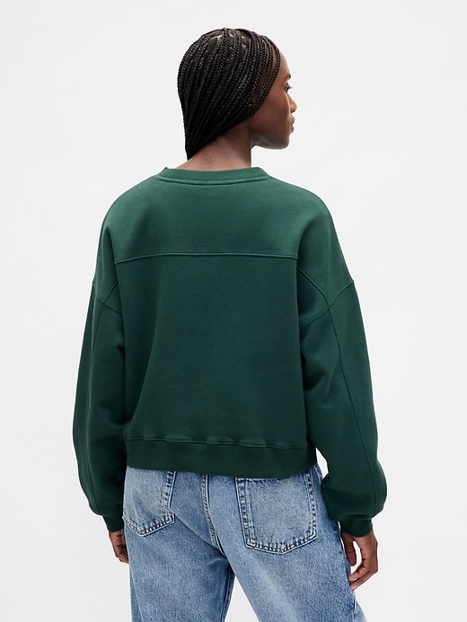 Image number 3 showing, VintageSoft Logo Wedge Sweatshirt