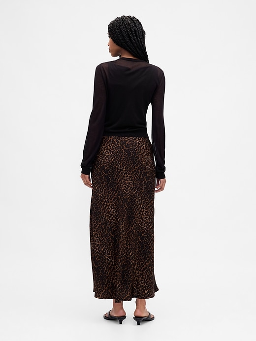 Image number 2 showing, Maxi Slip Skirt