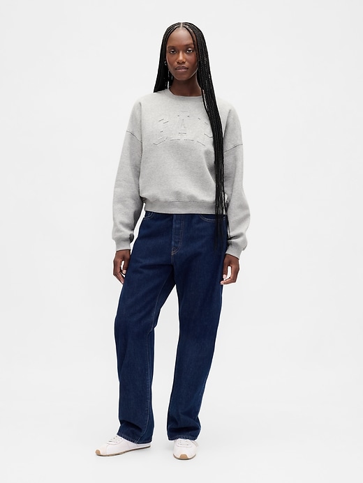 Image number 2 showing, VintageSoft Logo Wedge Sweatshirt