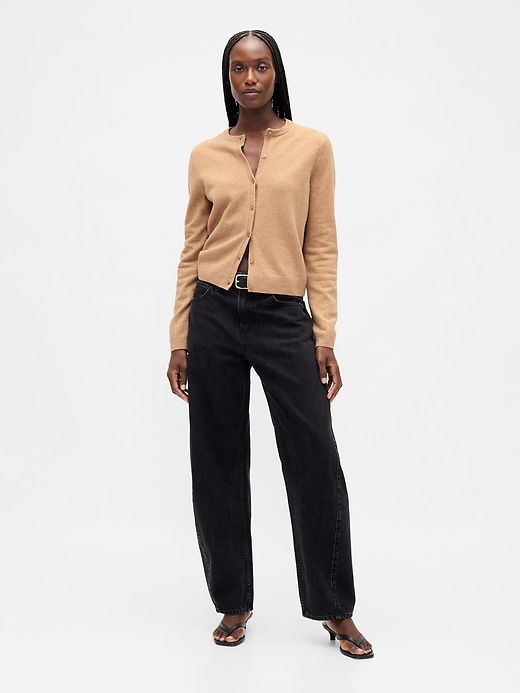 Image number 2 showing, CashSoft Crop Cardigan