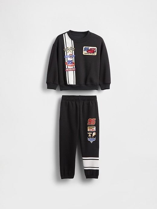 Image number 2 showing, Gap × Disney Baby & Toddler VintageSoft Cars Sweat Set