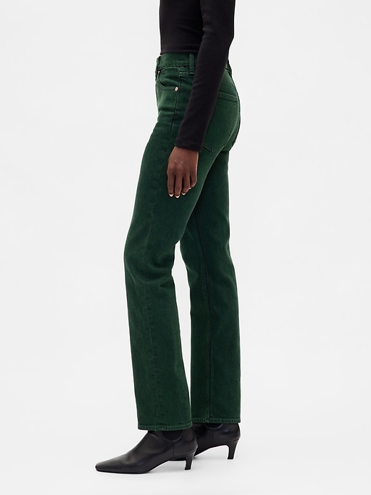 Image number 3 showing, High Rise '90s Straight Jeans