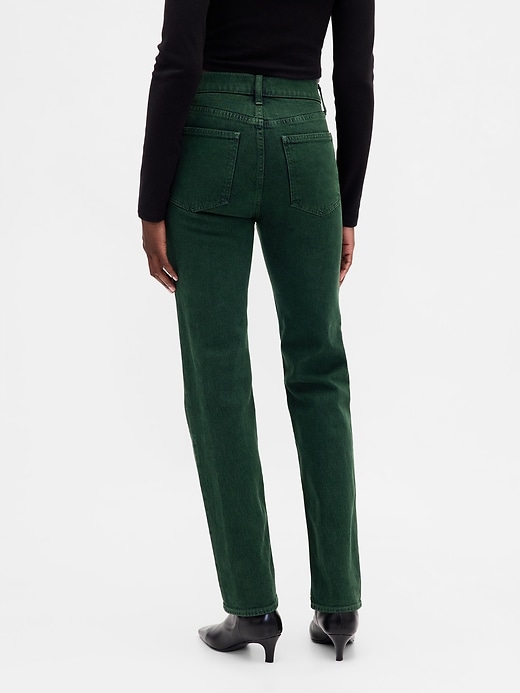 Image number 4 showing, High Rise '90s Straight Jeans