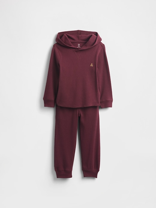 Image number 2 showing, Baby & Toddler Waffle Outfit Set