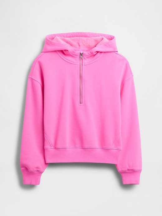 Image number 2 showing, Kids VintageSoft Half-Zip Hoodie
