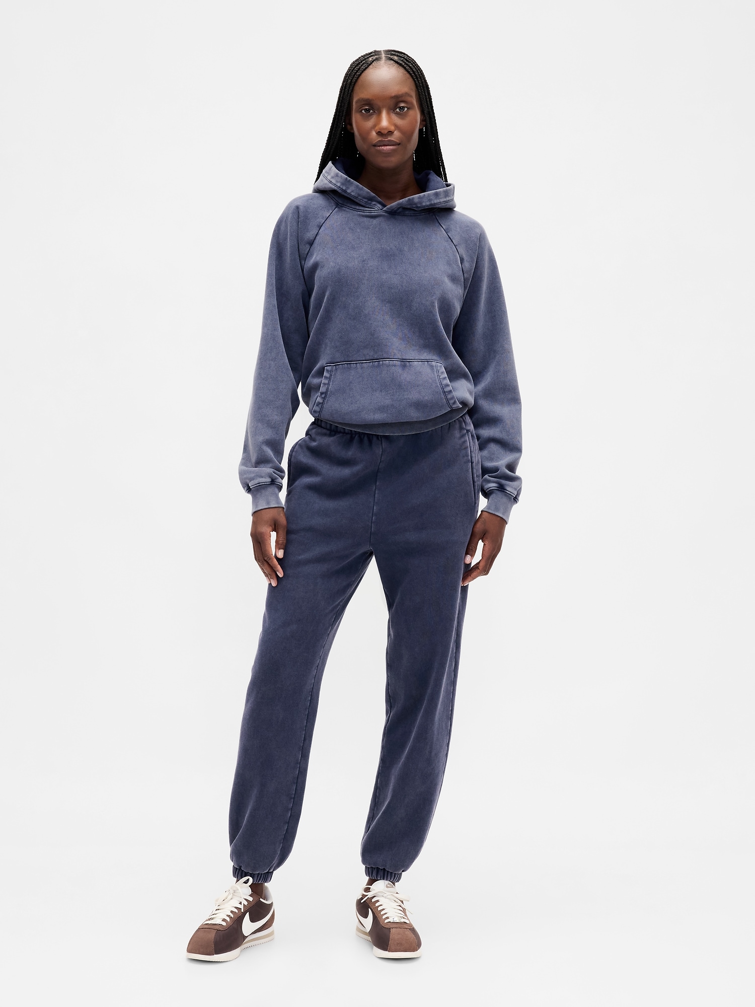 High Rise VintageSoft Joggers - Tapestry Navy Wash