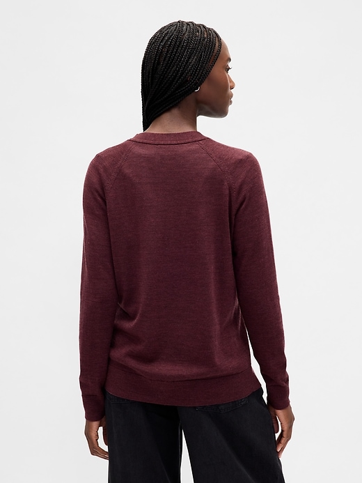 Image number 3 showing, Merino Boyfriend Cardigan