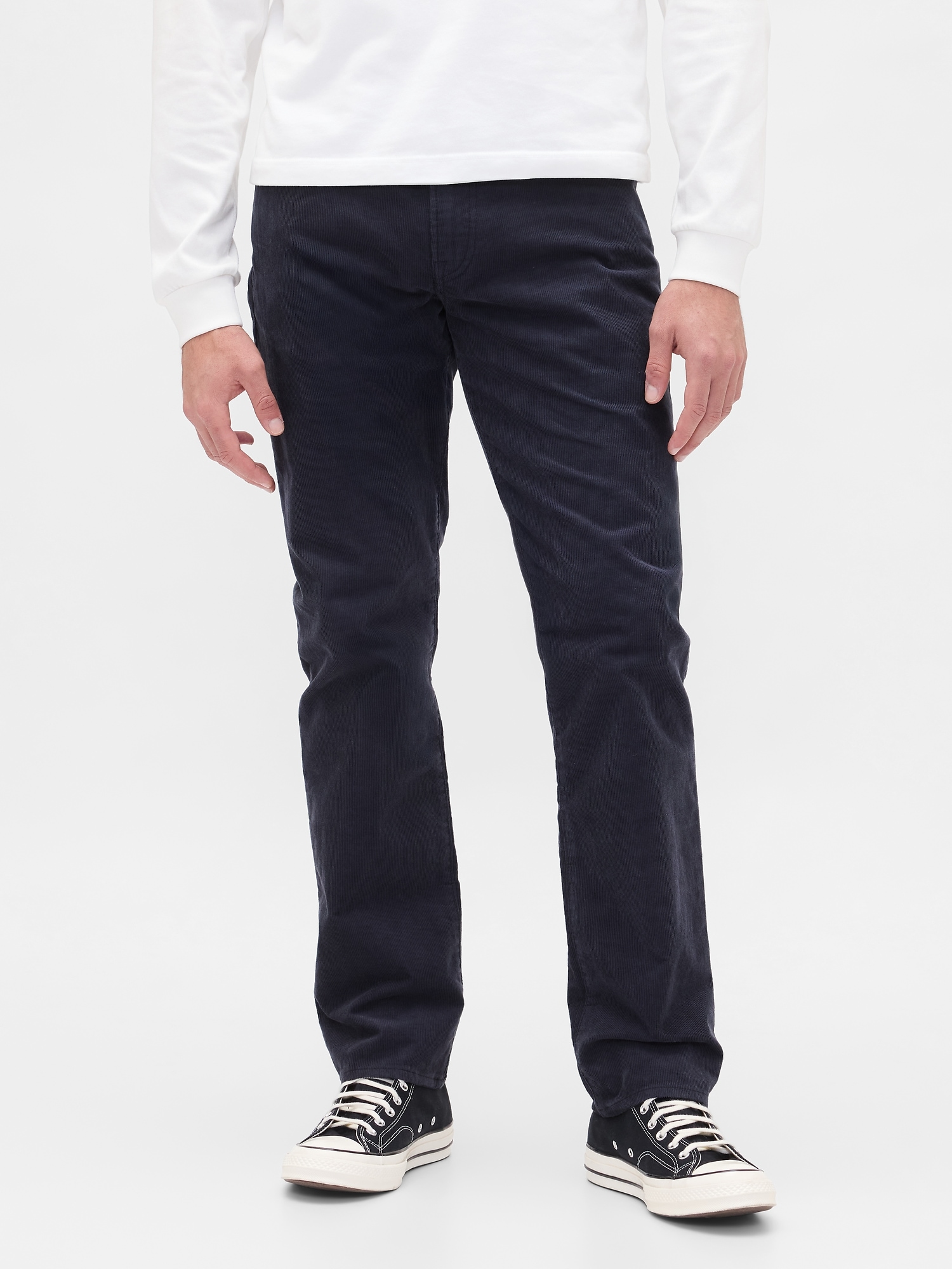 Corduroy Straight Pants