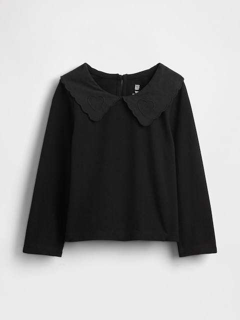 Baby & Toddler Heart Collar Top