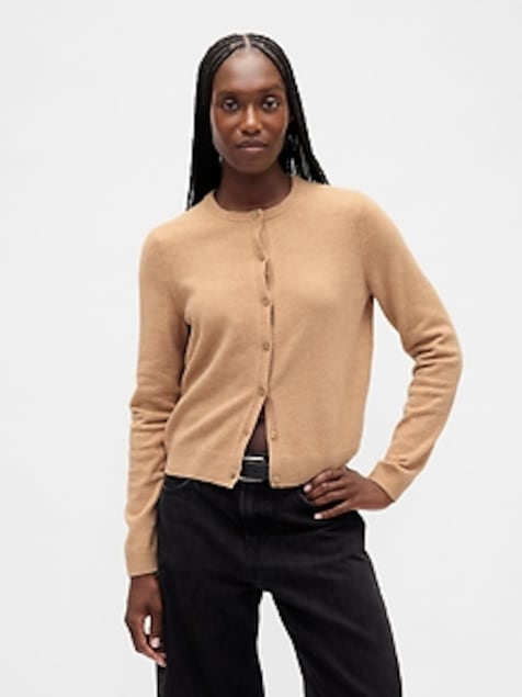 CashSoft Crop Cardigan