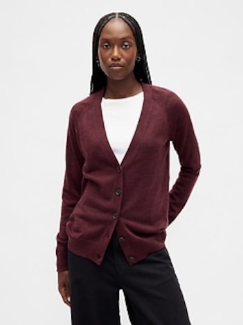 Merino Boyfriend Cardigan