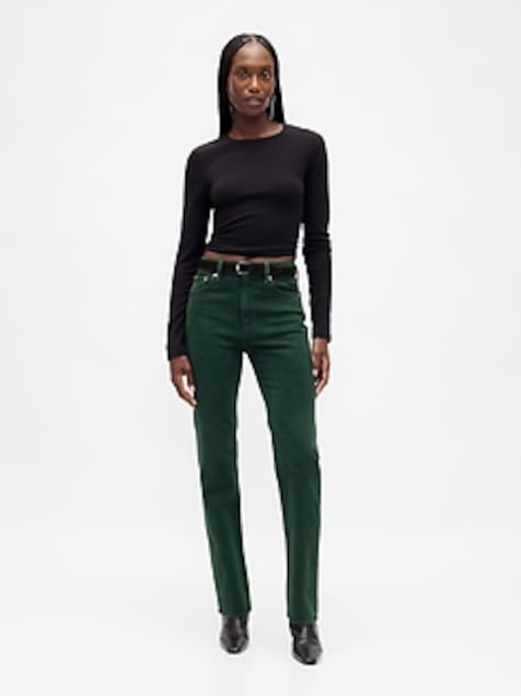 High Rise '90s Straight Jeans