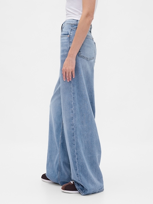 Image number 3 showing, Mid Rise UltraSoft Baggy Jeans