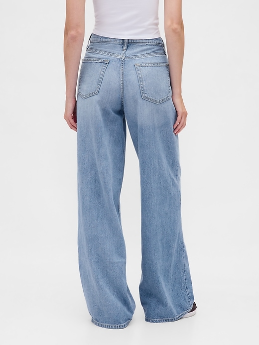 Image number 4 showing, Mid Rise UltraSoft Baggy Jeans