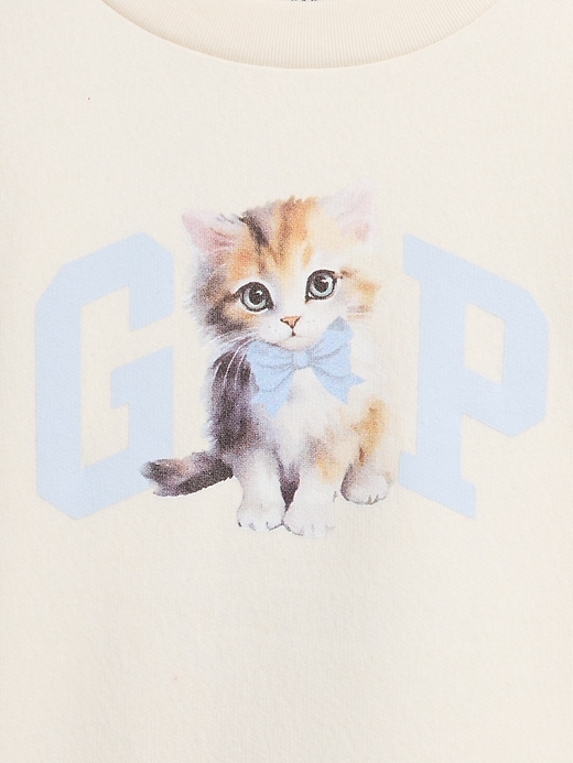 Image number 3 showing, Kids Graphic Logo Sweatshirt