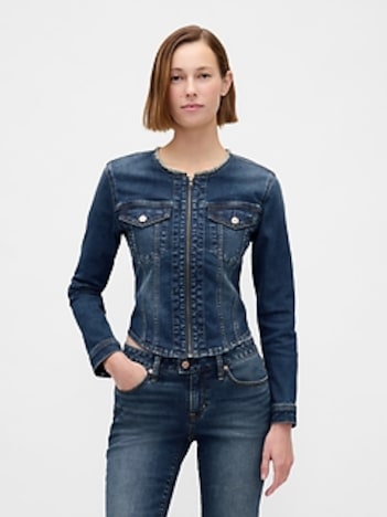 Denim Moto Jacket