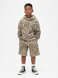 Kids VintageSoft Relaxed Camo Hoodie