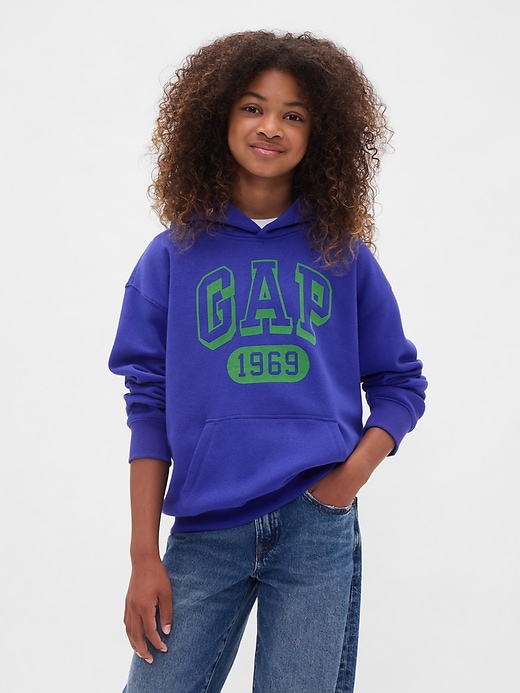 Image number 3 showing, Kids VintageSoft Logo Hoodie