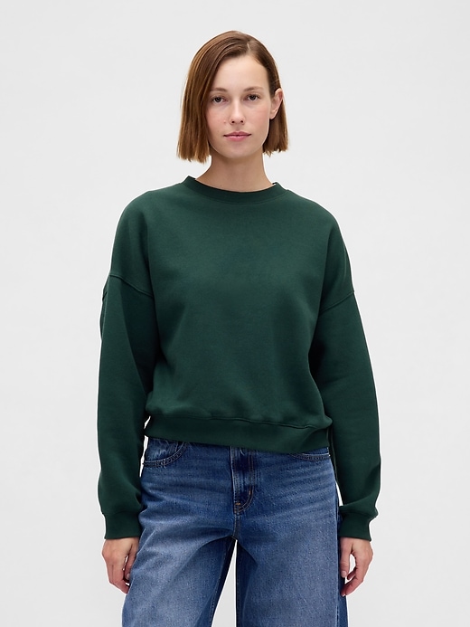 Image number 1 showing, VintageSoft Wedge Crewneck Sweatshirt