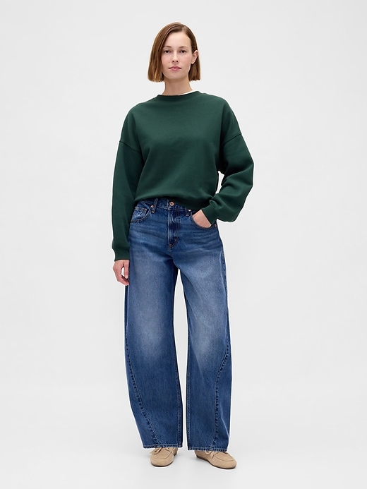 Image number 2 showing, VintageSoft Wedge Crewneck Sweatshirt