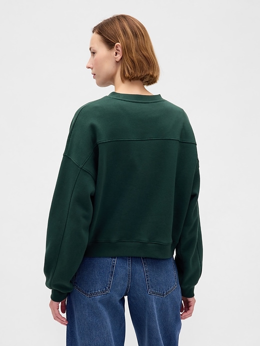 Image number 3 showing, VintageSoft Wedge Crewneck Sweatshirt