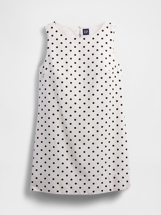 Image number 5 showing, Linen-Blend Mini Shift Dress