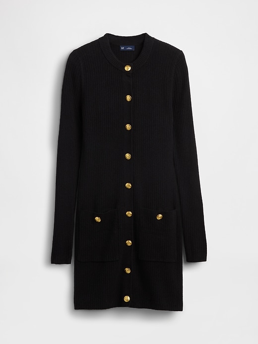 Image number 5 showing, CashSoft Rib Pocket Mini Sweater Dress