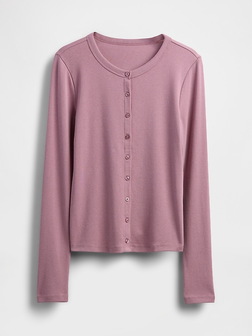 Image number 4 showing, Modern Crewneck Cardigan
