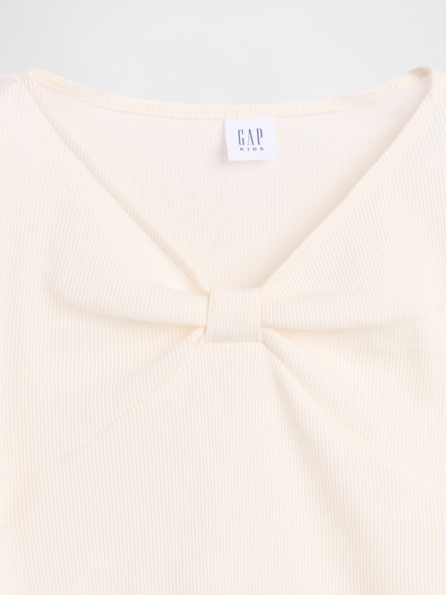 Kids Bow-Neck T-Shirt