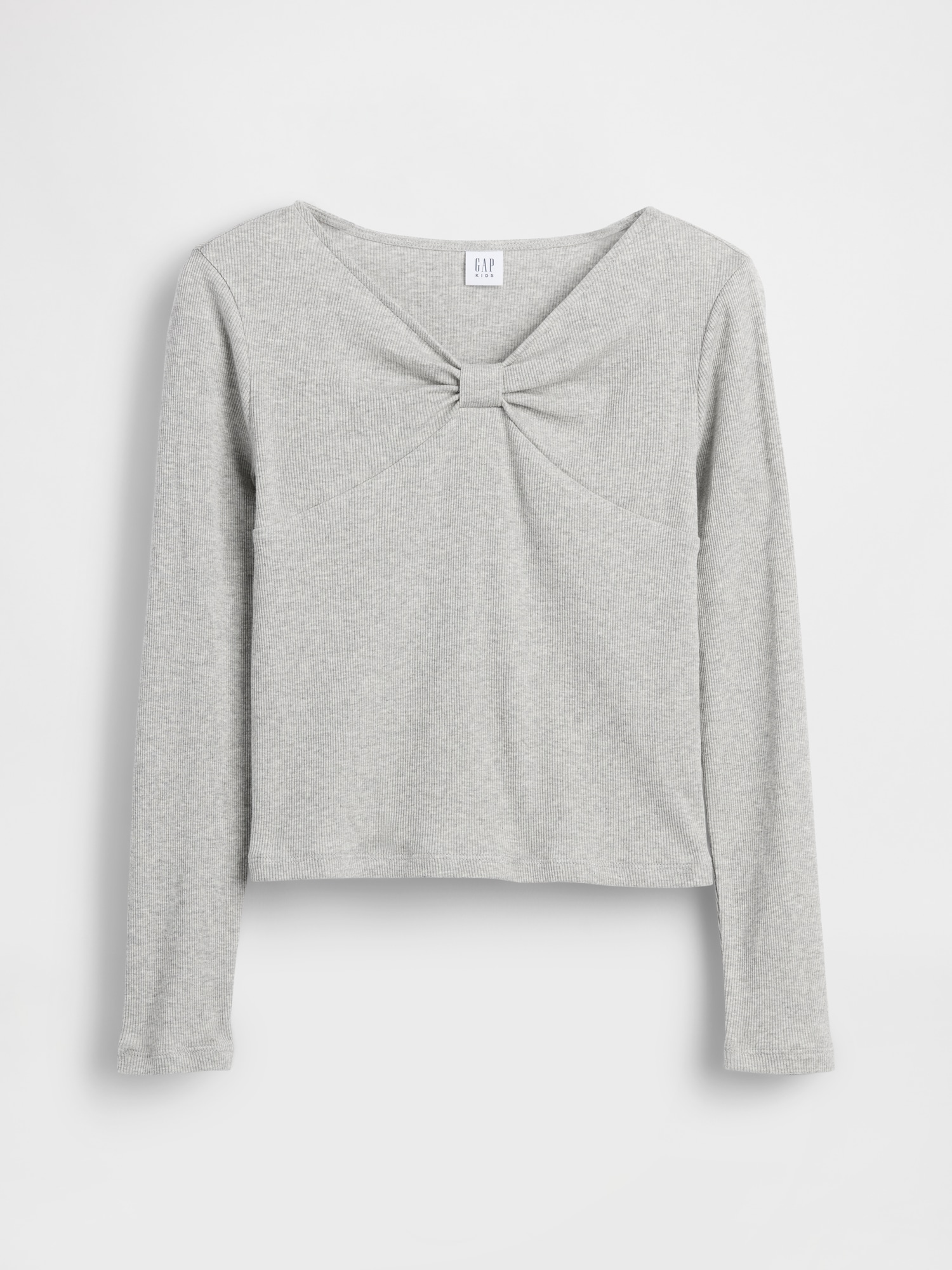 Kids Bow-Neck T-Shirt