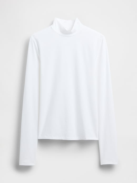 Image number 4 showing, CloseKnit Jersey Mockneck T-Shirt