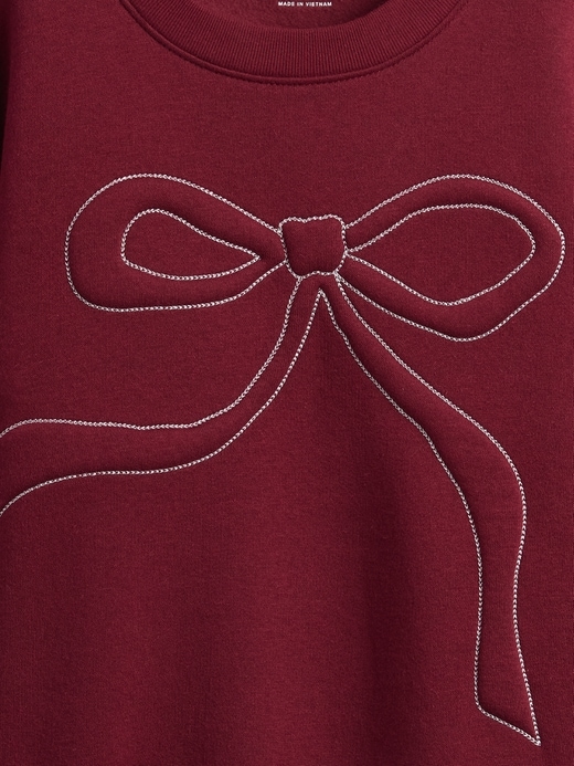 Image number 3 showing, Kids Embellished Dolman Sweatshirt
