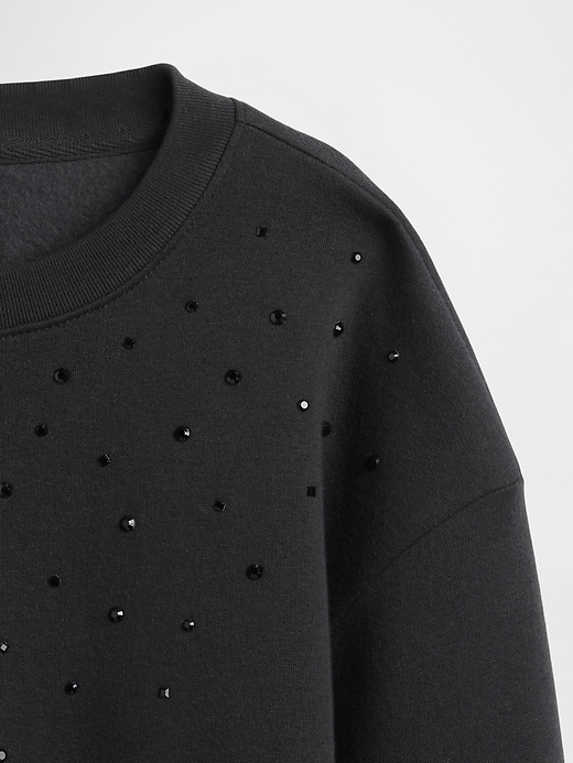 Image number 3 showing, Kids Embellished Dolman Sweatshirt
