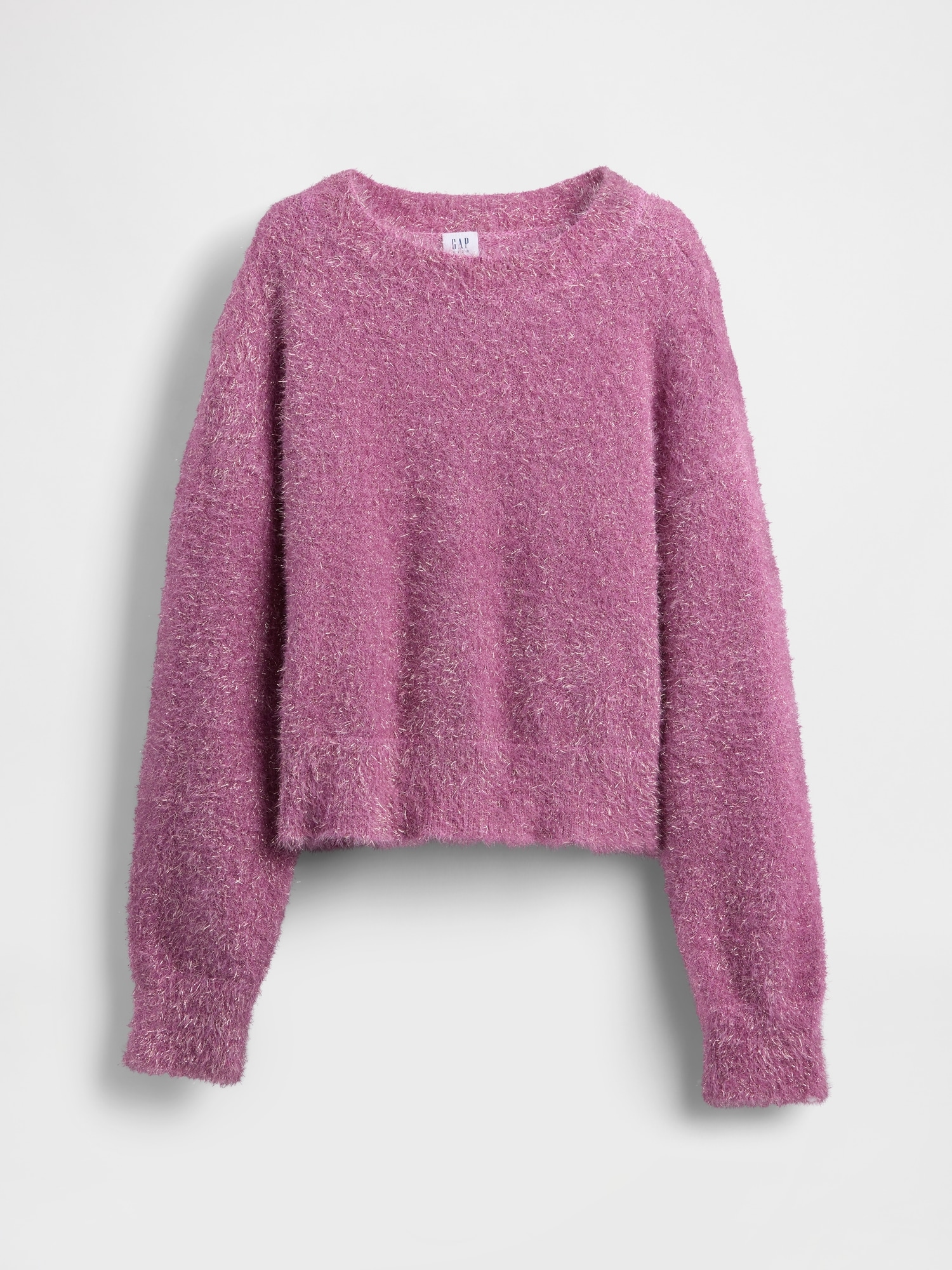 Kids Eyelash Crewneck Sweater