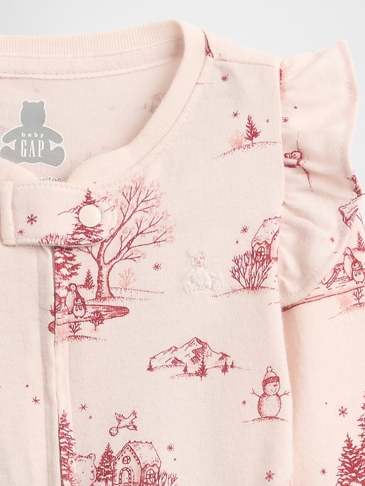 Image number 3 showing, Baby First Favorites Footed One-Piece