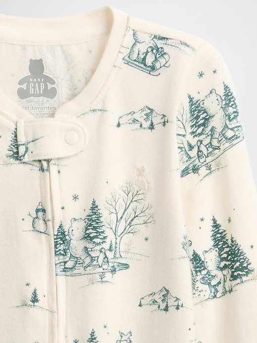 Image number 3 showing, Baby First Favorites Footed One-Piece