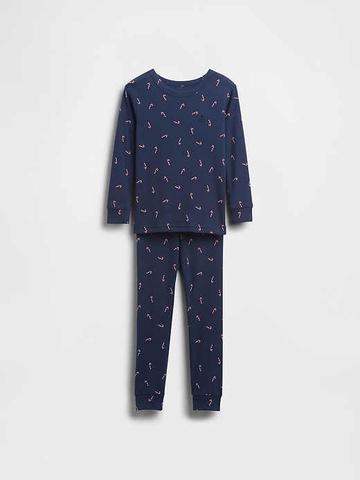 Image number 6 showing, Kids & Baby Organic Brushed Cotton Holiday PJ Set