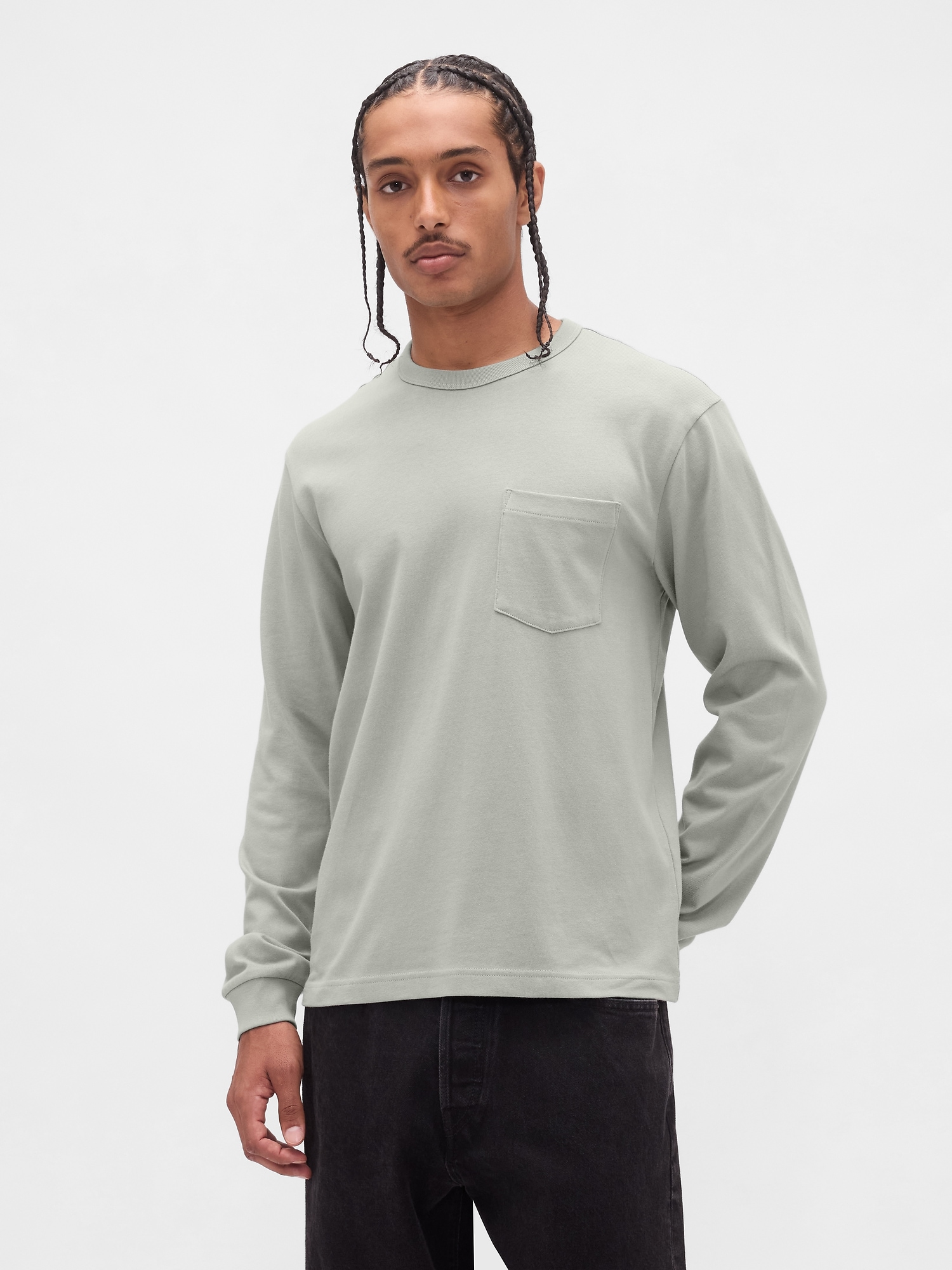Gap Heavyweight Relaxed T-shirt In Green
